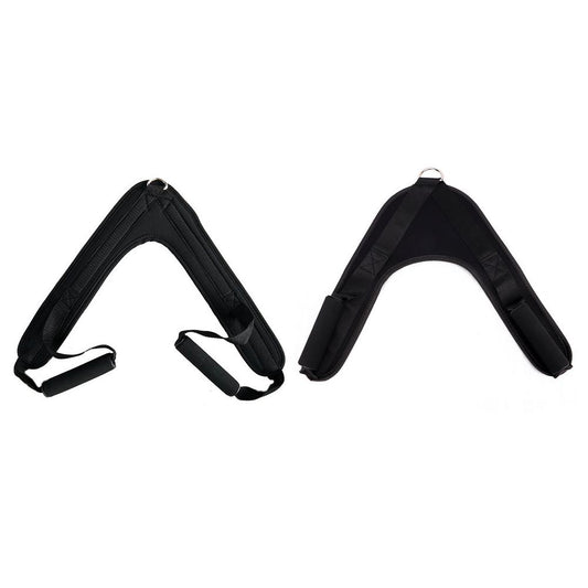 V-Shape Press Down Bar Multi Gym Bodybuilding Handle Cable /Attachment Nylon Tension Accessories - Mileina Shop