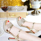 Luxury Women's Pumps Peep Toe Sexy Sandals -High Quality