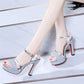 Luxury Women's Pumps Peep Toe Sexy Sandals -High Quality