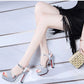 Luxury Women's Pumps Peep Toe Sexy Sandals -High Quality