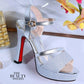 Luxury Women's Pumps Peep Toe Sexy Sandals -High Quality