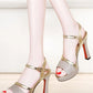 Luxury Women's Pumps Peep Toe Sexy Sandals -High Quality