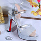 Luxury Women's Pumps Peep Toe Sexy Sandals -High Quality