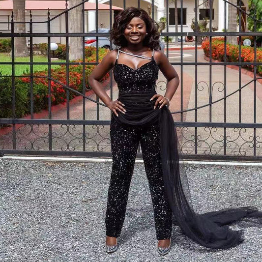 Black Jumpsuit - Mileina Shop