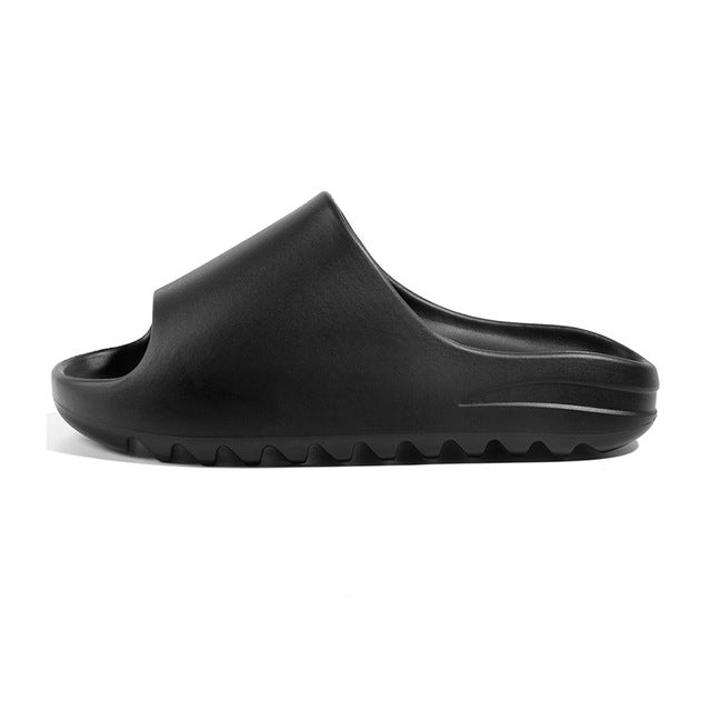 Summer Beach Ourdoor Slides Ladies Slipers Platform Mules Shoes Woman Flats 2022 New Men Fashion Slippers Indoor Household - Mileina Shop