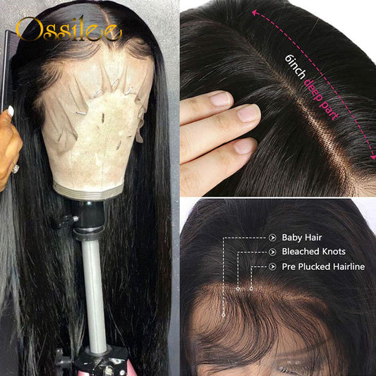 Remy Hair  Lace Front Human Hair Wigs - Mileina Shop