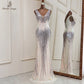 New Sexy deep V neck style mermaid evening dresses vestidos formales vestidos de fiesta robe de soiree de mariage - Mileina Shop