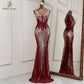 New Sexy deep V neck style mermaid evening dresses vestidos formales vestidos de fiesta robe de soiree de mariage - Mileina Shop