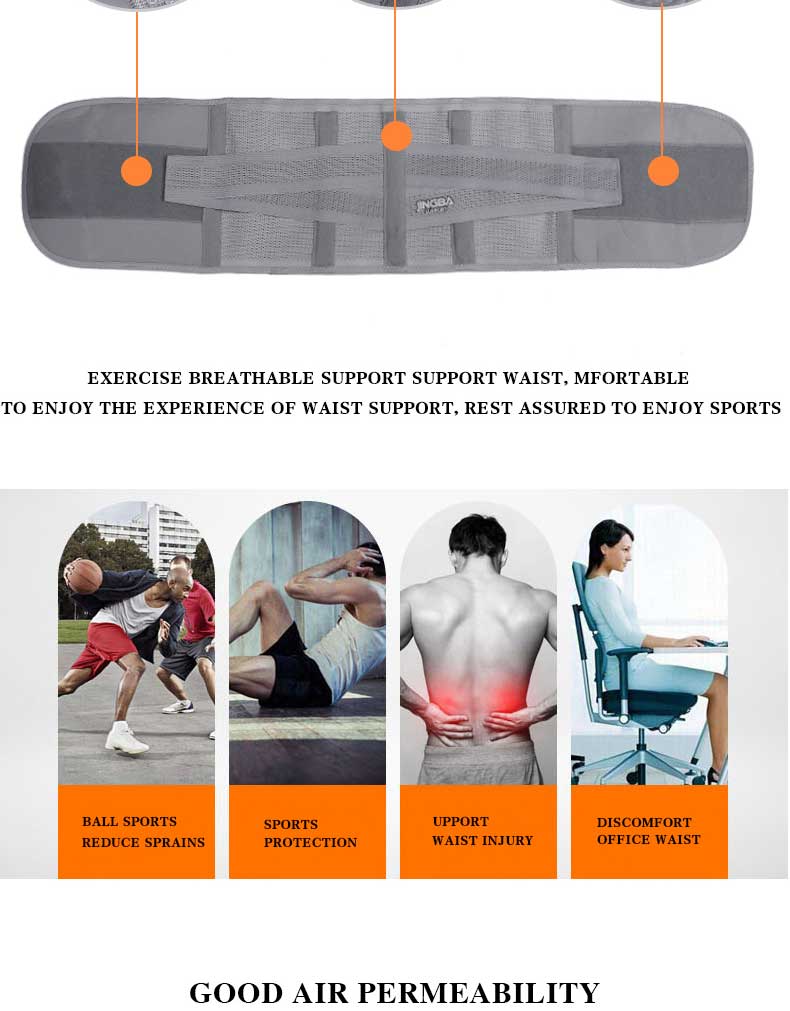 MEN JINGBA SUPPORT Orthopedic Corset Back Support Belt - Mileina Shop