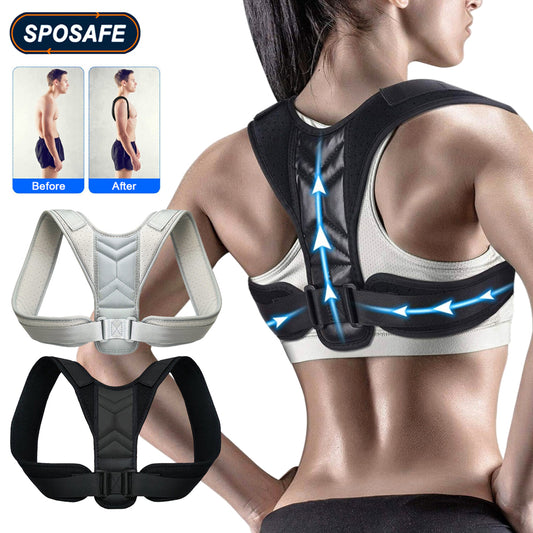 Medical Adjustable Back Posture Corrector-Shoulder Clavicle Support Correction Belt for Men & Women - Mileina Shop