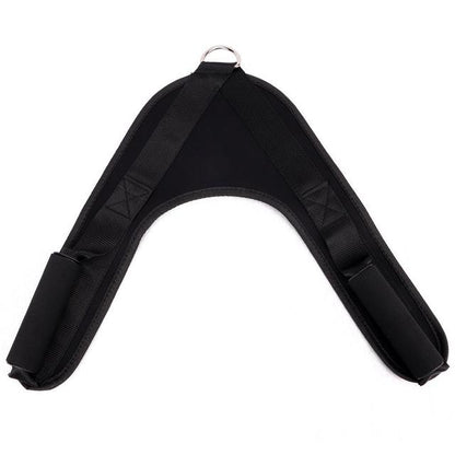 V-Shape Press Down Bar Multi Gym Bodybuilding Handle Cable /Attachment Nylon Tension Accessories - Mileina Shop