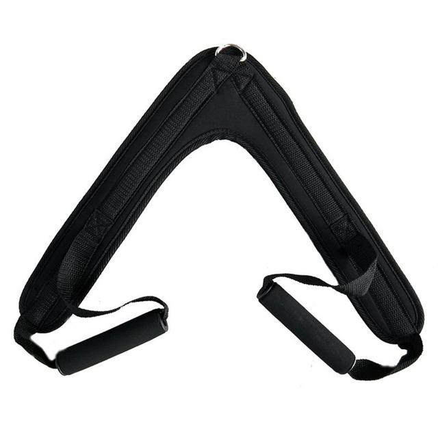 V-Shape Press Down Bar Multi Gym Bodybuilding Handle Cable /Attachment Nylon Tension Accessories - Mileina Shop