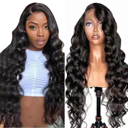 Loose Wave Lace Front Human Hair Wigs 13X4 - Mileina Shop