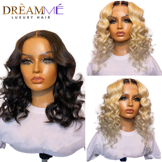 Front Lace Loose Brazilian Human Hair - Mileina Shop