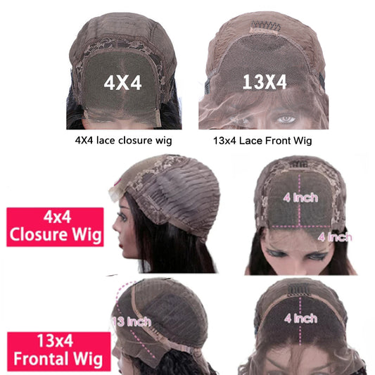 Lace Front Straight Hairline  Wig with Baby Hair - Mileina Shop
